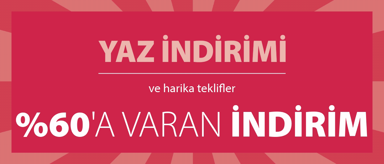 Yaz indirimi başladı Yaz indirimi başladı