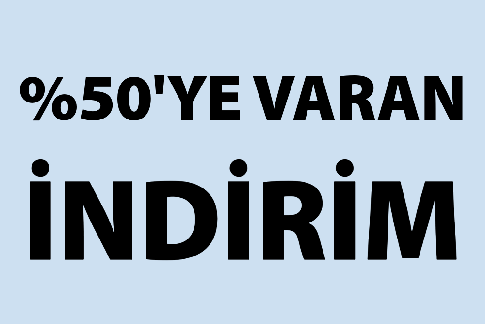 Tüm indirimli ürünler