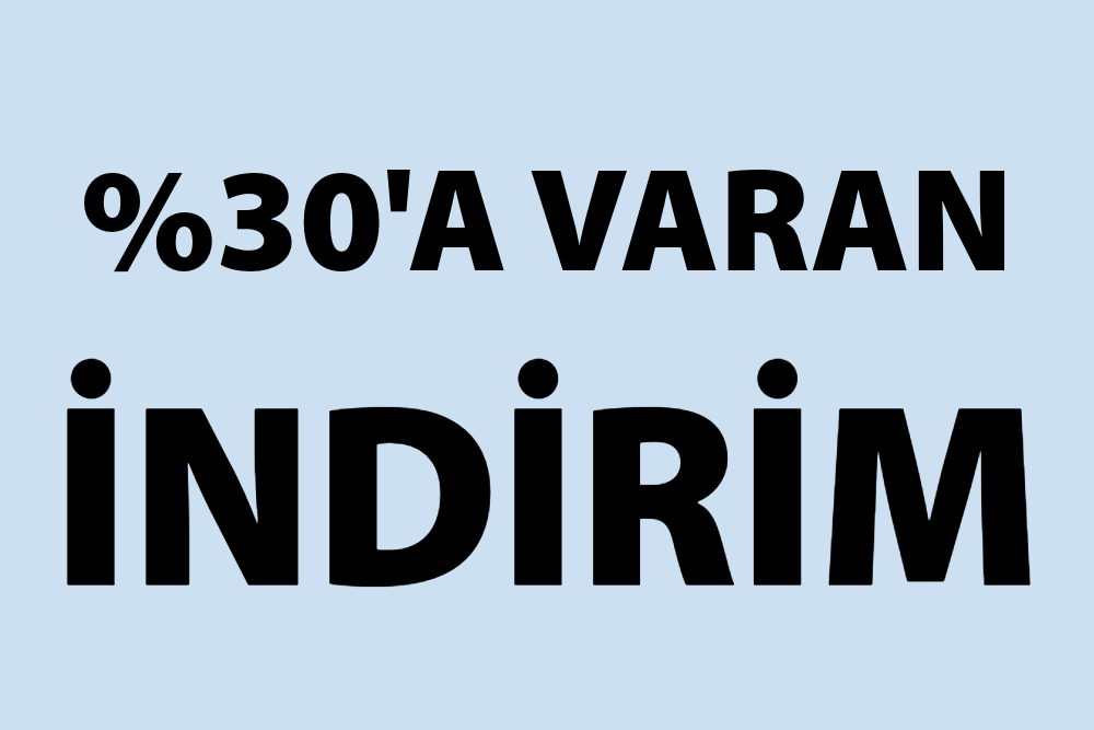 Tüm indirimli ürünler