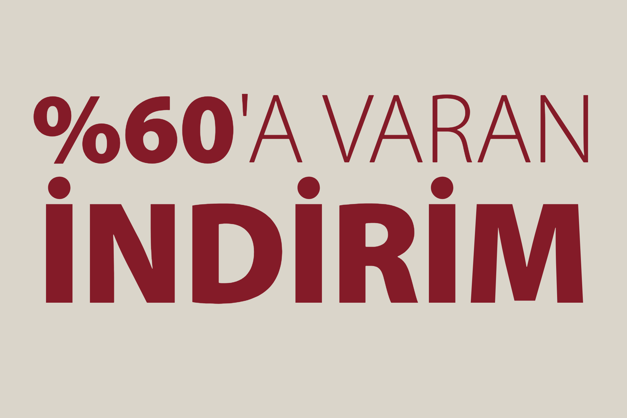 Tüm indirimli ürünler