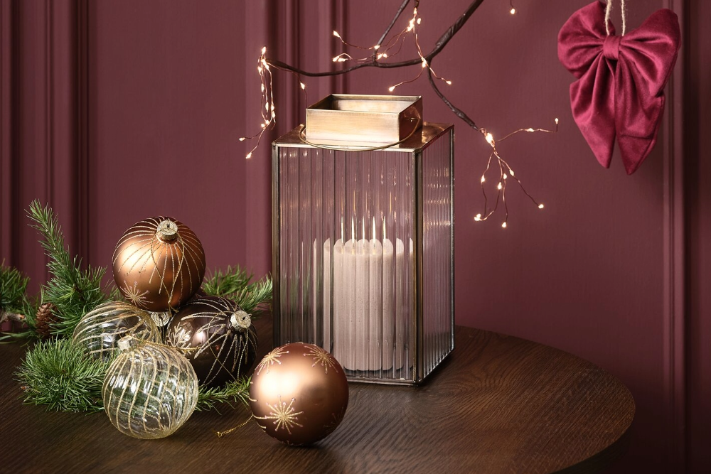 Yılbaşı mumluk ve şamdanları