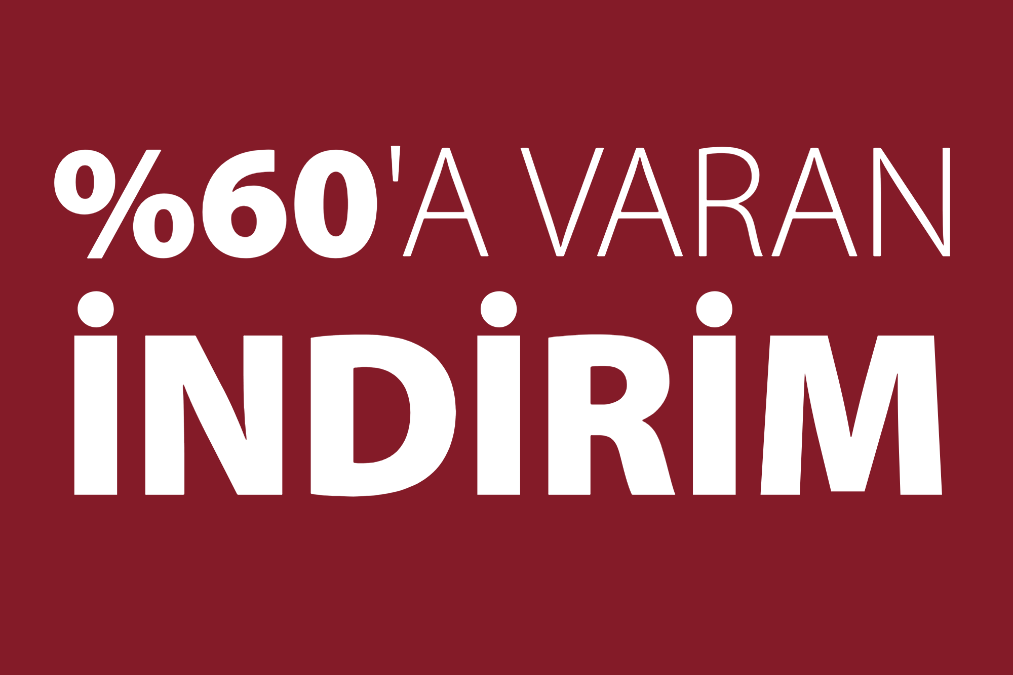 Tüm indirimli ürünler