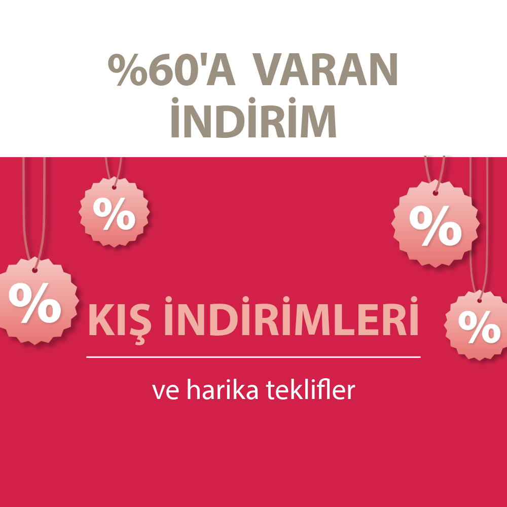 kış indirimleri başladı!