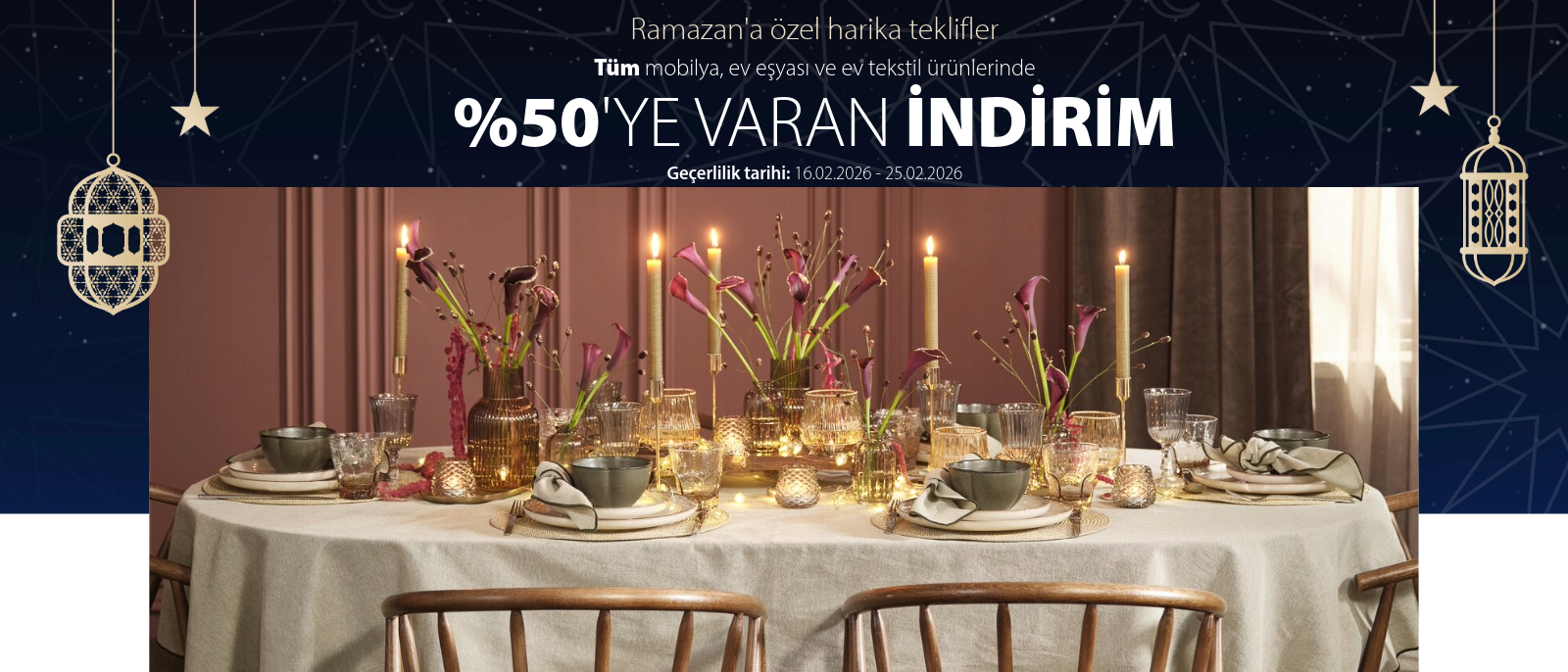 Ramazan'a özel harika teklifler