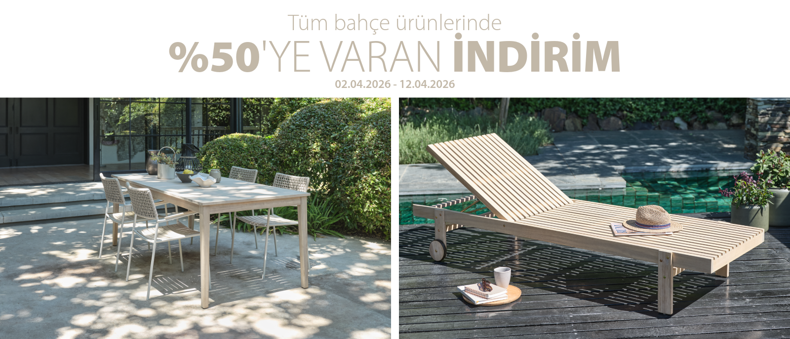 Bahçe mobilya günleri Bahçe mobilya günleri