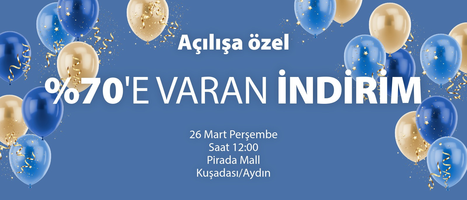 Pirada Mall Kuşadası açılış