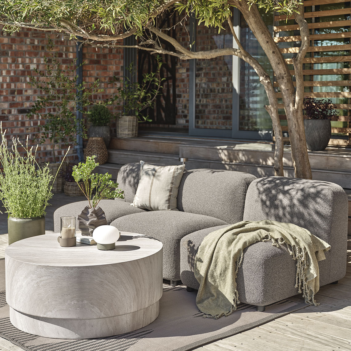 Verandada dinlenme modülü