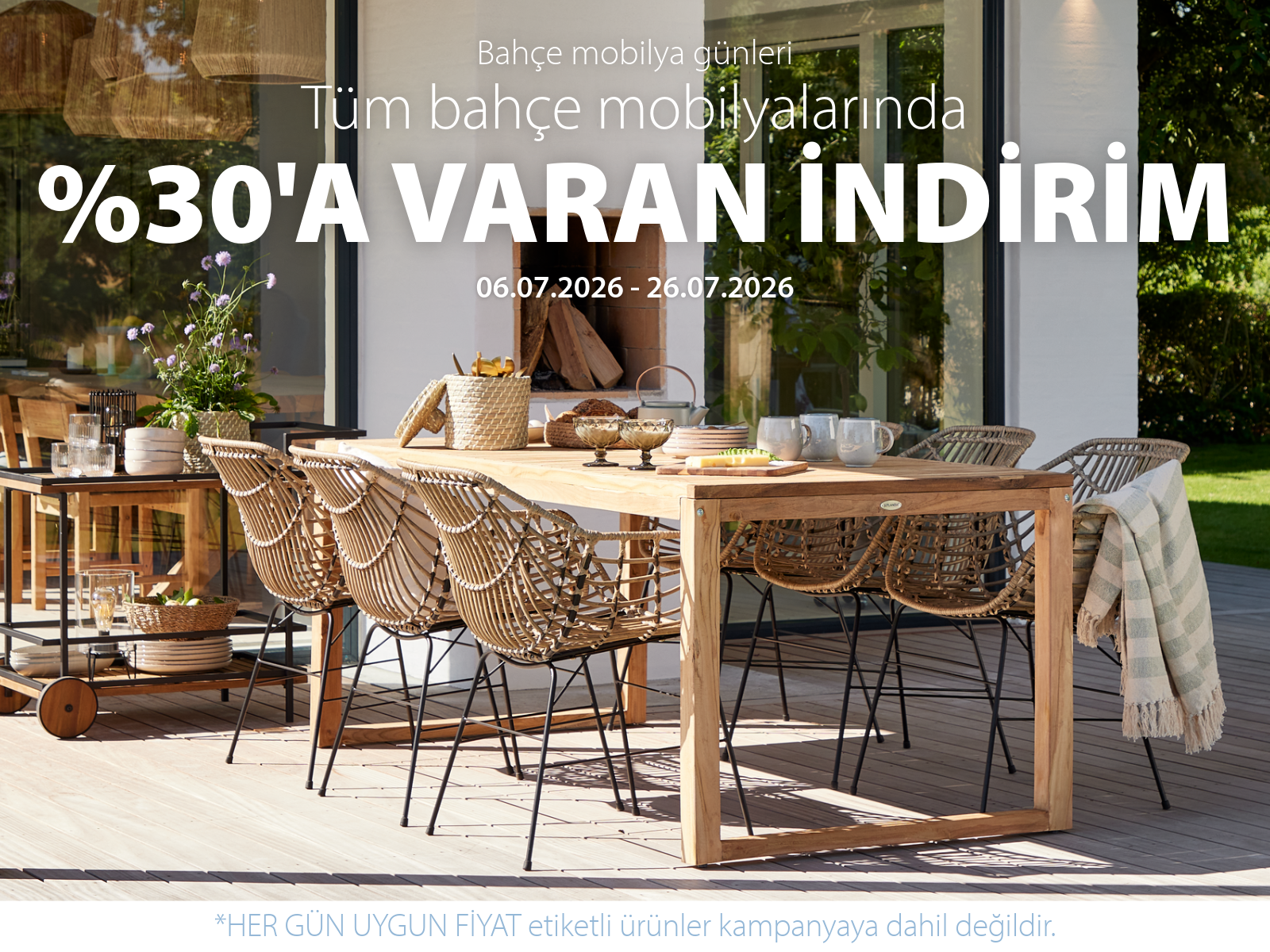 Bahçe mobilya günleri Bahçe mobilya günleri